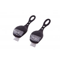 Комплект блимавок Green Cycle GLT-001 2 LED передня і задня 2 батерейкі в кожній CR2032