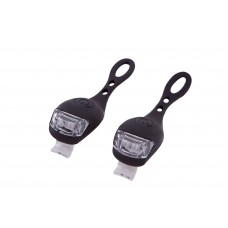 Комплект блимавок Green Cycle GLT-001 2 LED передня і задня 2 батерейкі в кожній CR2032