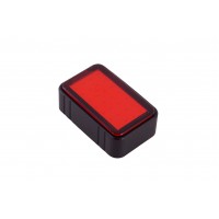 Мигалка задня Green Cycle GLT-203, з алюмінієвою рамкою, COB LED, 30 Люмен; 6 режимів