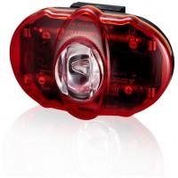 Блималка задня Infini VISTA I-406R, 3 світлодіоди, 2 режими, 2x"AAA", з кріпл.