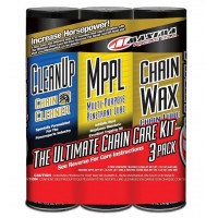 Комплект Maxima Chain Wax Ultimate Chain Care Combo Kit [3-Pack], Aerosol
