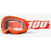 Дитячі очки 100% STRATA 2 Youth Goggle Orange - Clear Lens, Clear Lens