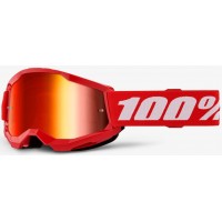 Дитячі окуляри 100% STRATA 2 Youth Goggle Red - Mirror Red Lens, Mirror Lens