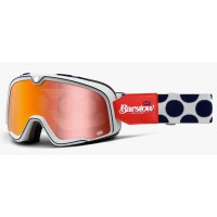 Мото окуляри 100% BARSTOW Goggle Hayworth - Flush Red Lens, Mirror Lens