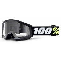 Дитячі окуляри 100% STRATA MINI Goggle Black - Clear Lens, Clear Lens