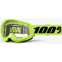 Дитячі окуляри 100% STRATA 2 Youth Goggle Neon Yellow - Clear Lens, Clear Lens Дитячі окуляри 100% STRATA 2 Youth Goggle Neon Yellow - Clear Lens, Clear Lens