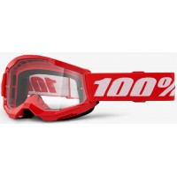 Дитячі окуляри 100% STRATA 2 Youth Goggle Red - Clear Lens, Clear Lens