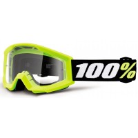 Дитячі окуляри 100% STRATA MINI Goggle Yellow - Clear Lens, Clear Lens