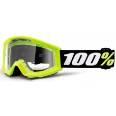Дитячі окуляри 100% STRATA MINI Goggle Yellow - Clear Lens, Clear Lens