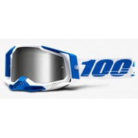 Мото окуляри 100% RACECRAFT 2 Goggle Isola - Flash Silver Lens, Mirror Lens