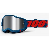 Мото окуляри 100% ACCURI 2 Goggle Odeon - Flash Silver Lens, Mirror Lens