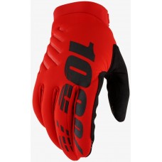 Зимові перчатки 100% BRISKER Glove [Red], L (10)