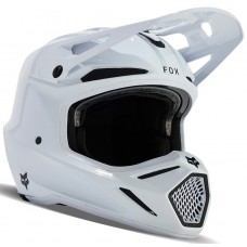 Шолом FOX V3 RS CARBON SOLID HELMET [White], M