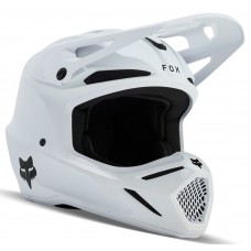 Шолом FOX V3 SOLID HELMET [Matte White], L
