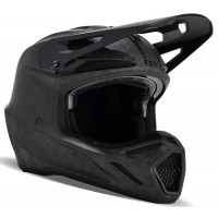 Шолом FOX V3 RS CARBON SOLID HELMET [Matte Black], L