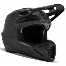 Шолом FOX V3 RS CARBON SOLID HELMET [Matte Black], L
