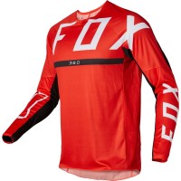 Мото джерсі FOX 360 MERZ JERSEY [Flo Red], M