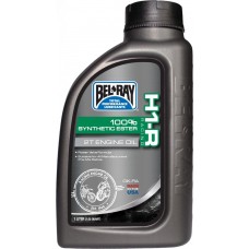 Олива моторна Bel-Ray H1-R Racing 100% Synthetic Ester 2T Oil [1л], 2T