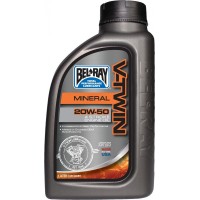 Мото моторне масло Bel-Ray V-TWIN MINERAL [1л], 20w-50