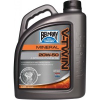 Мото моторне масло Bel-Ray V-TWIN MINERAL [4л], 20w-50