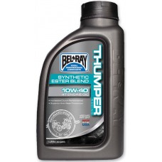 Олива моторна Bel Ray THUMPER RACING SYNTHETIC ESTER 4T [1л], 10w-40