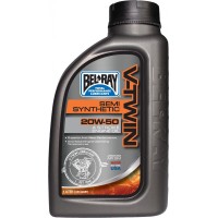 Олива моторна Bel-Ray V-TWIN SEMI-SYNTHETIC [1л], 20w-50