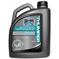 Олива моторна Bel Ray THUMPER RACING SYNTHETIC ESTER 4T [4л], 10w-40