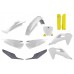 Пластик Polisport MX kit - Husqvarna (19-) [White/Yellow], Husqvarna