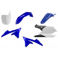 Пластик Polisport MX kit - Yamaha (14-) [Blue/White], Yamaha
