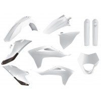 Пластик Polisport ENDURO kit - Gas Gas (21-) [White], Gas-Gas