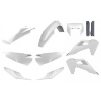 Пластик Polisport ENDURO kit - Husqvarna (20-) [White/Grey], Husqvarna