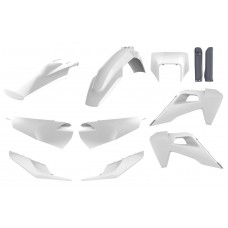 Пластик Polisport ENDURO kit - Husqvarna (20-) [White/Grey], Husqvarna