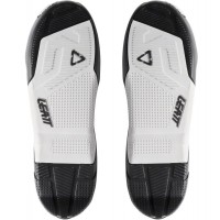 LEATT Sole GPX 4.5 / 5.5 Boots Pair [White/Black], 10.5