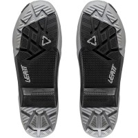 LEATT Sole GPX 4.5 / 5.5 Boots ENDURO Pair [Grey], 8.5