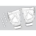 LEATT GPX 5.5 Boot Shin plate kit , 9