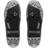 LEATT Sole GPX 4.5 / 5.5 Boots ENDURO Pair [Grey/Black], 12.5