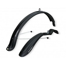 Комплект крил 24 "-28" SIMPLA Raptor SDL + stay, з металевими дугами, чорні