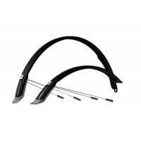 Комплект крил 28" SIMPLA Ubiquit SDL 45mm, з бризковиками, чорні Комплект крил 28" SIMPLA Ubiquit SDL 45mm, з бризковиками, чорні