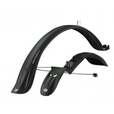 Комплект крил 24 "-28" SIMPLA Raptor SDS + stay, з металевими дугами, чорні