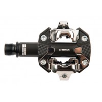 Педаль Look X-TRACK алюміній, вісь chromoly 9/16", темно-сіра