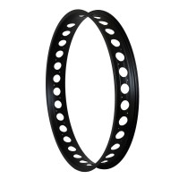 Обід 26" FAT-BIKE STARS JP73A 73мм 36H, алюм., одностінний, матово-чорний