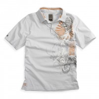 Рубаха поло FOX Inked Polo [Light Grey], S