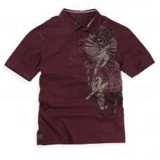 Рубаха поло FOX Inked Polo [Pomegranate], L