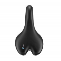Сідло Selle Royal Premium OPTICA RELAXED, 3D Skingel, оббивка Black Astrale, 253х217мм, 581г, еластомери, unisex, чорне Сідло Selle Royal Premium OPTICA RELAXED, 3D Skingel, оббивка Black Astrale, 253х217мм, 581г, еластомери, unisex, чорне
