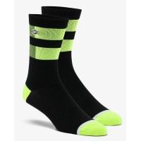 Шкарпетки Ride 100% FLOW Performance Socks [Fluo Yellow], L/XL