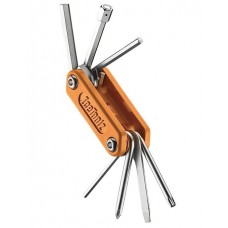 Ключ Ice Toolz "Handy-8" 94H4 складаний, неіржавна сталь, помаранчевий