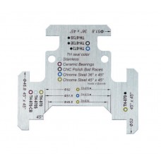 Інструмент FSA HEADTUBE GUIDE, шаблон для підбору рульової колонки 1-1/4" і 1-1/2"