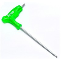 Ключ ICE TOOLZ 7T25 двосторонній T-25, зелений Ключ ICE TOOLZ 7T25 двосторонній T-25, зелений