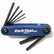 Набір шестигранників Park Tool AWS-10 (1.5mm, 2mm, 2.5mm, 3mm, 4mm, 5mm, 6mm) складаний