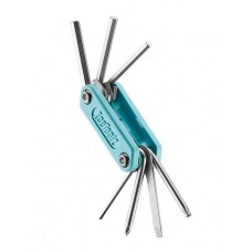 Ключ Ice Toolz "Handy-7" 94H2 складаний, неіржавна сталь, блакитний